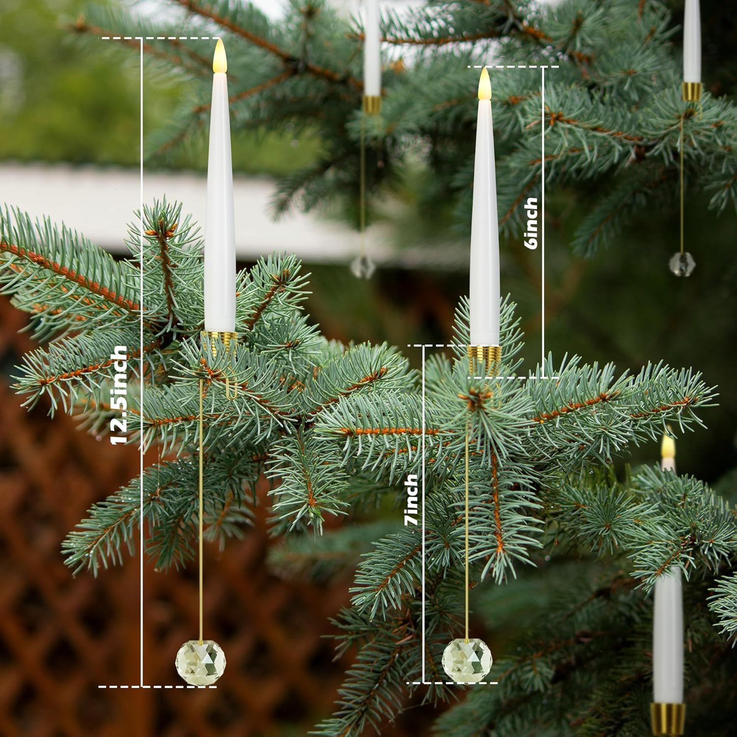 🎄✨ Crystal LED Christmas Tree Candles – Perfect Holiday & Special Occasion Gift!