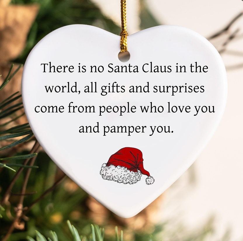 🎄Christmas Heart Ornament - Perfect Holiday Gift for Loved Ones! 🎁