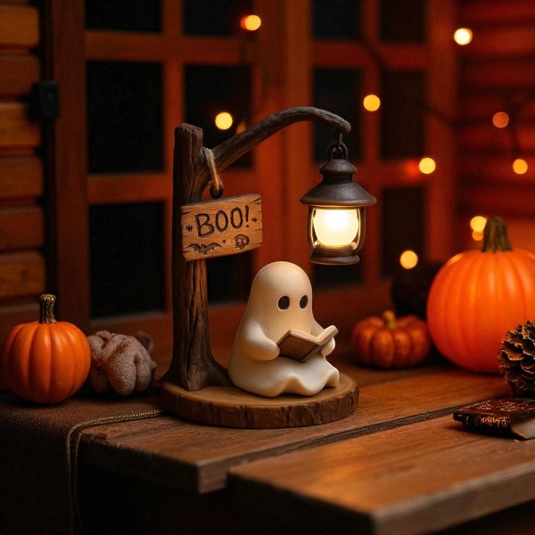 🎁Spooky Cute Ghost Reading Lantern - Perfect Halloween Gift & Holiday Present! 👻