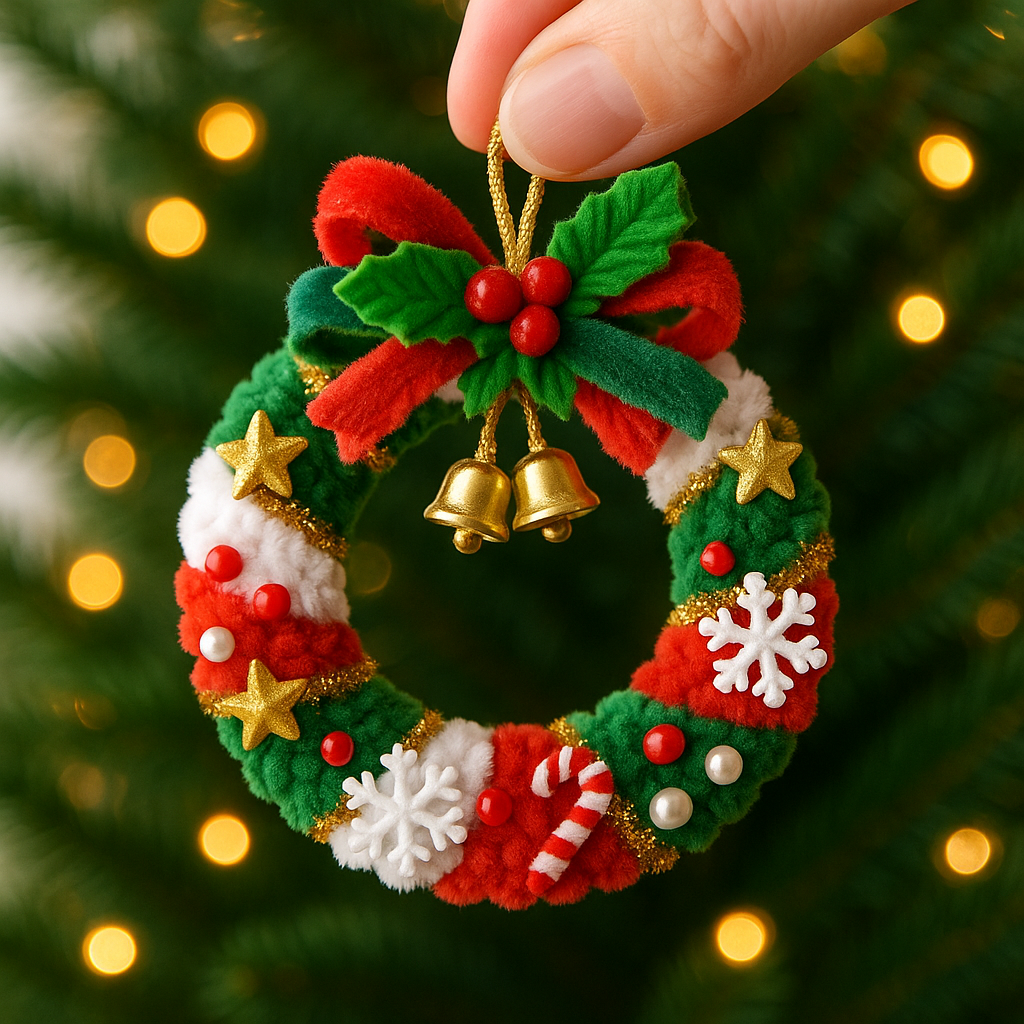 🎄✨ Hand-Knitted Christmas Ornaments – Perfect Holiday Gift for Special Occasions! 🎁