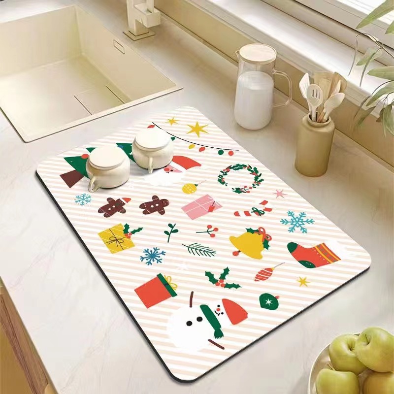 🎁 Perfect Gift for Mom! 💝 Kitchen Super Absorbent Draining Mat – Holiday & Special Occasion Ready (Buy 2 Get Free Shipping)