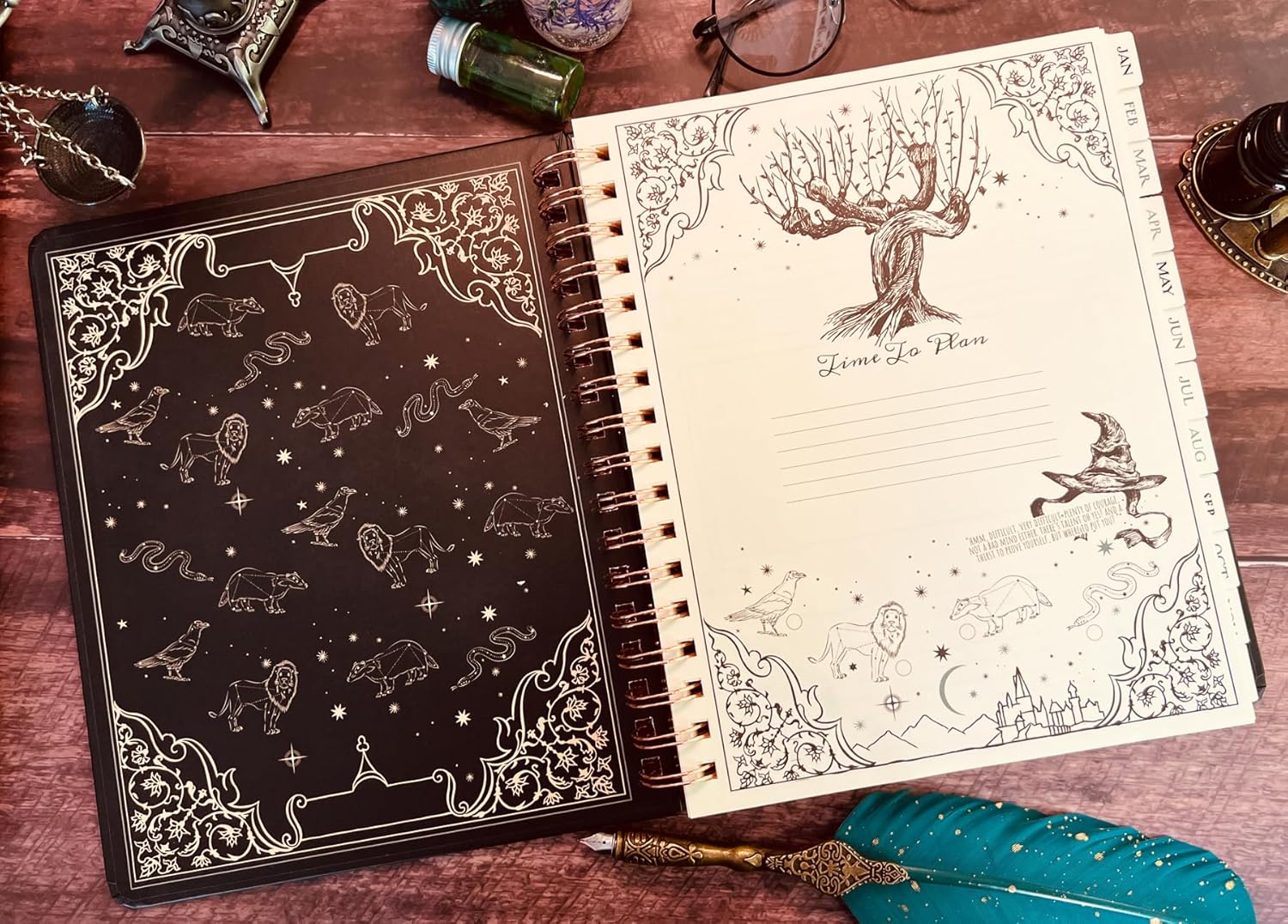 ✨ Magical Harry Potter 2026 Weekly Planner – Perfect Holiday Gift & Special Occasion Present! 📖🎁