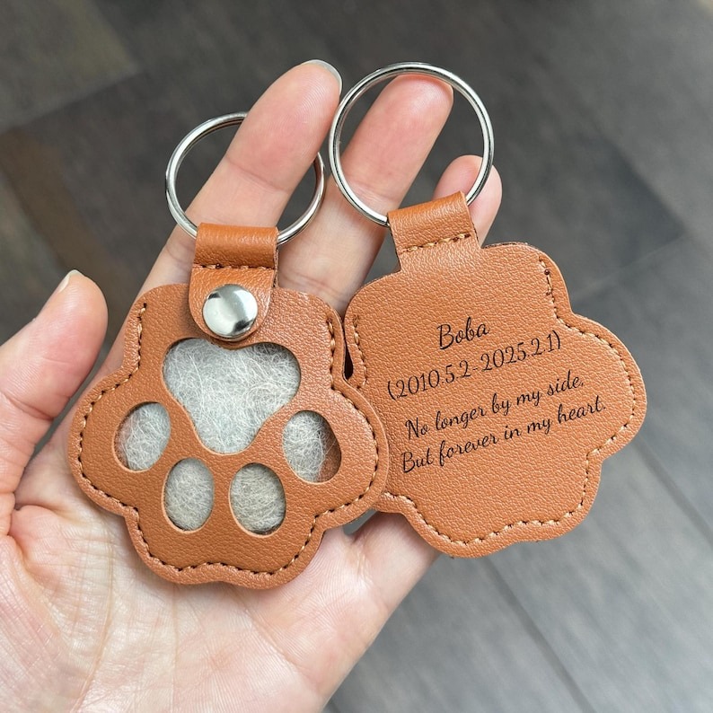 🎁💖 Personalized Pet Memorial Charm – Thoughtful Gift for Pet Loss & Special Occasions