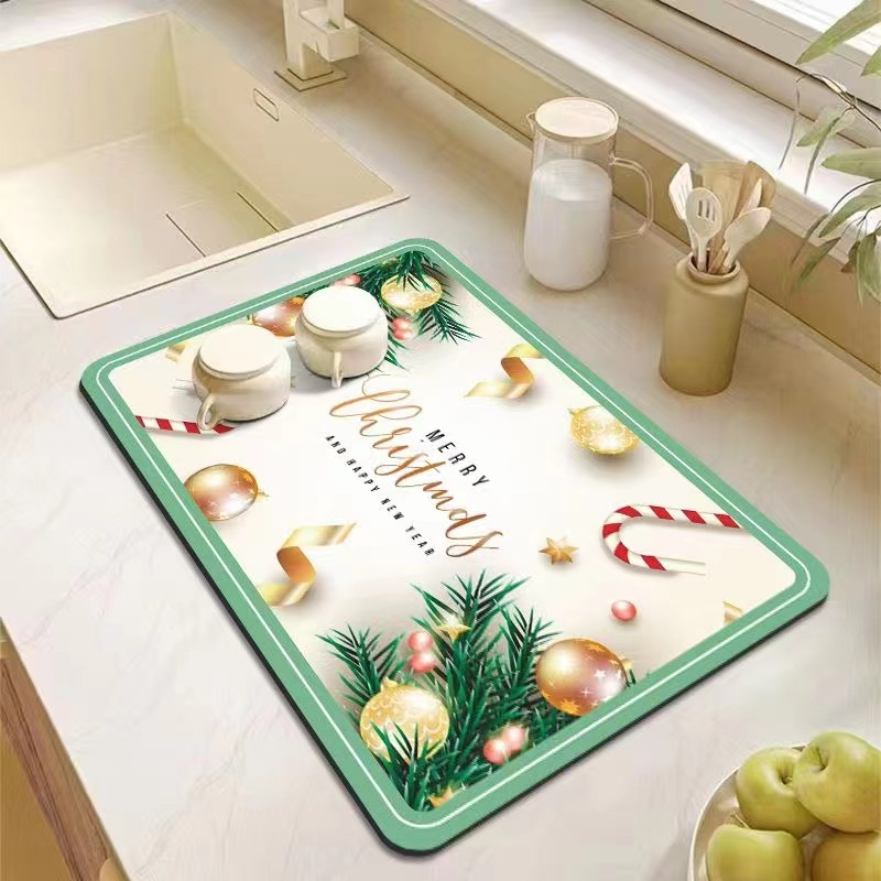 🎁 Perfect Gift for Mom! 💝 Kitchen Super Absorbent Draining Mat – Holiday & Special Occasion Ready (Buy 2 Get Free Shipping)