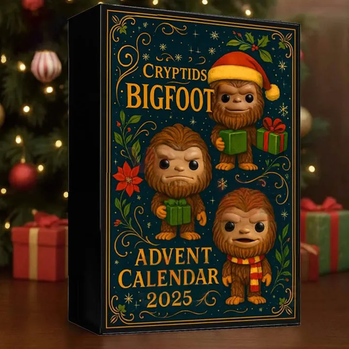 🌟 Bigfoot Edition Advent Calendar 2025 – Perfect Holiday Gift! 🎁