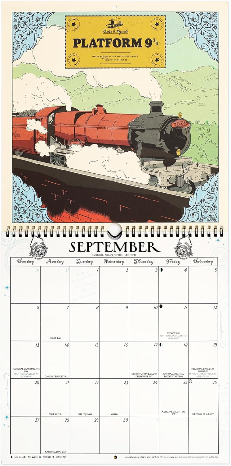 🎁✨ Harry Potter 2026 Wall Calendar - Perfect Holiday Gift & Special Occasion Present