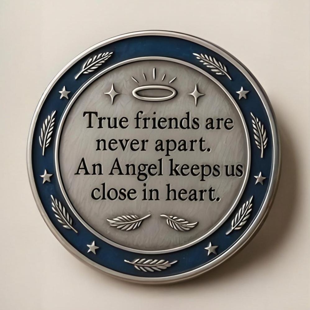 🎁 Angel of Friendship & Protection Commemorative Coin – Perfect Gift for Holidays & Special Occasions ✨