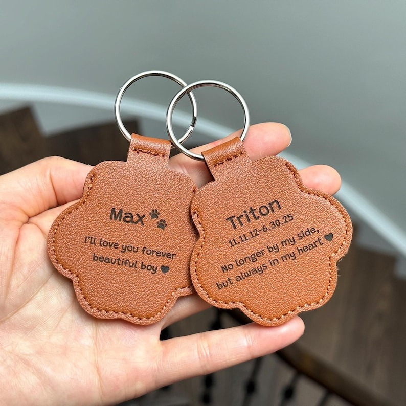 🎁💖 Personalized Pet Memorial Charm – Thoughtful Gift for Pet Loss & Special Occasions