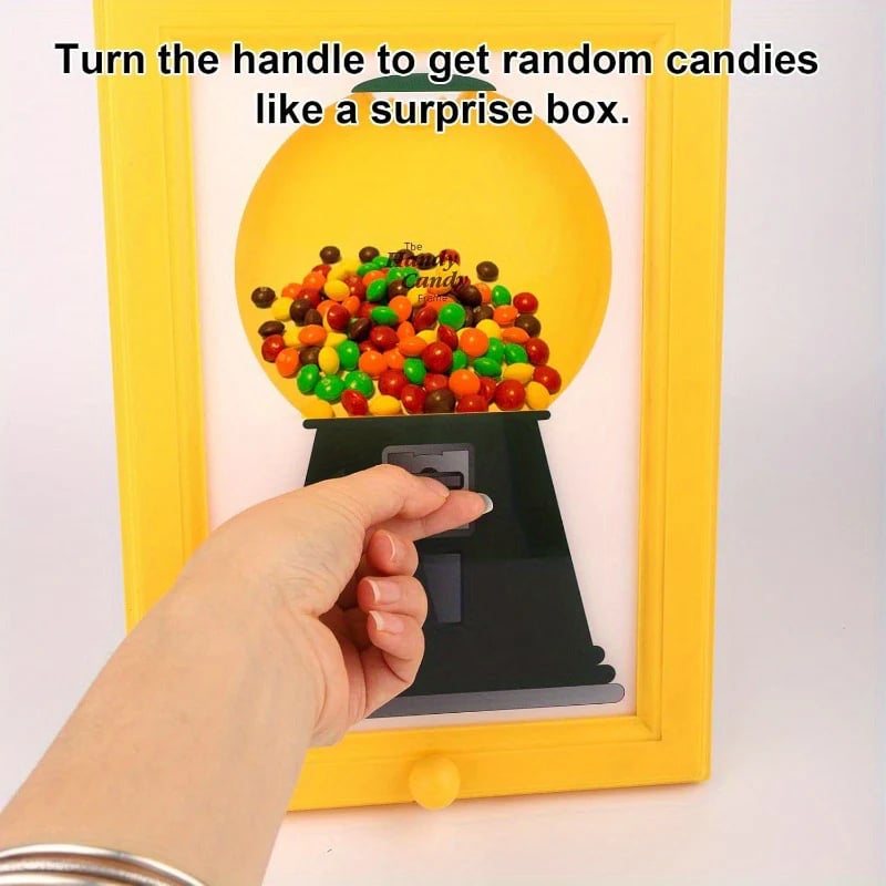 🎁 2025 New Arrival Photo Frame Candy Dispenser - Perfect Gift for Holidays & Special Occasions! 🍬