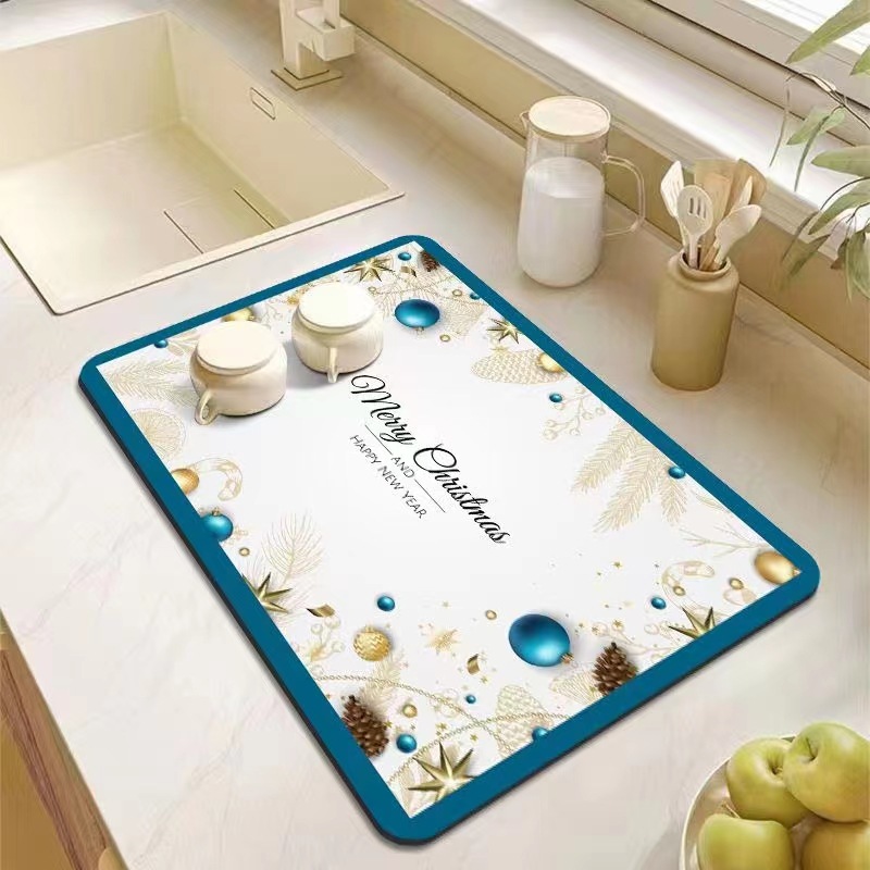 🎁 Perfect Gift for Mom! 💝 Kitchen Super Absorbent Draining Mat – Holiday & Special Occasion Ready (Buy 2 Get Free Shipping)