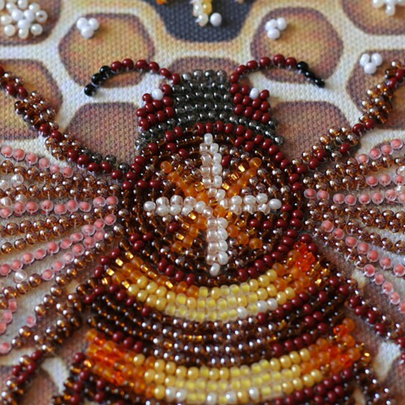 🎁✨ Raven DIY Bead Embroidery Kit – Perfect Gift for Holidays & Special Occasions