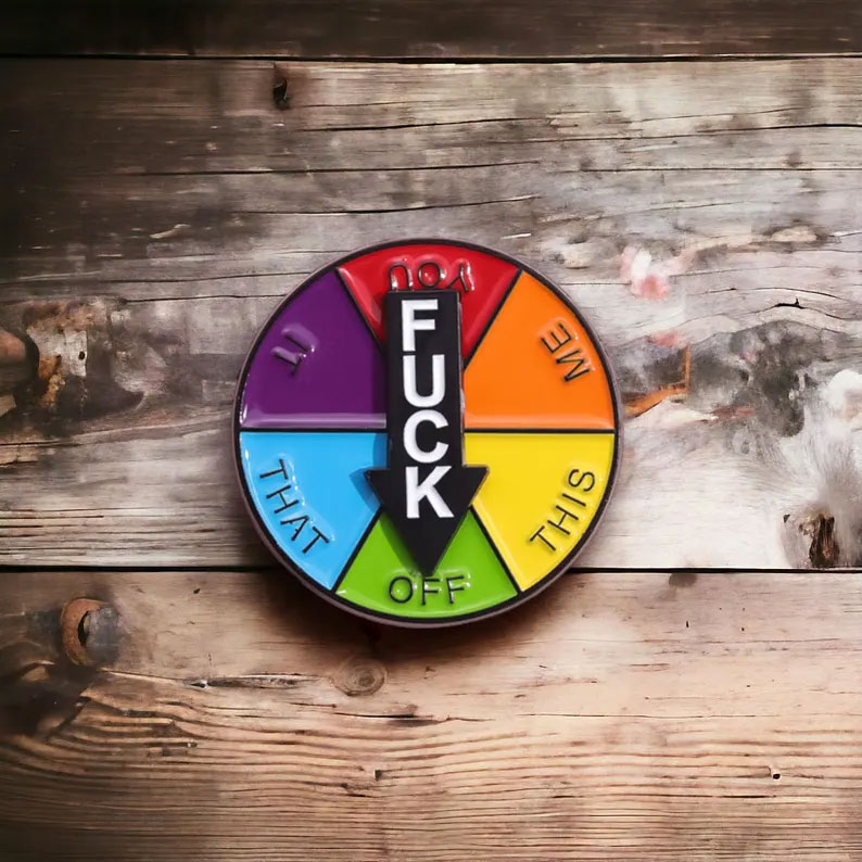 Funny Enamel Badge 🎁✨ - Perfect Gift for Holidays & Special Occasions