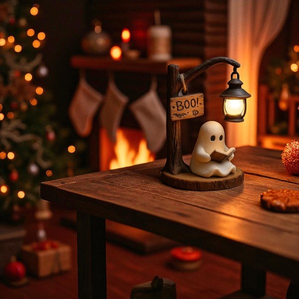🎁Spooky Cute Ghost Reading Lantern - Perfect Halloween Gift & Holiday Present! 👻