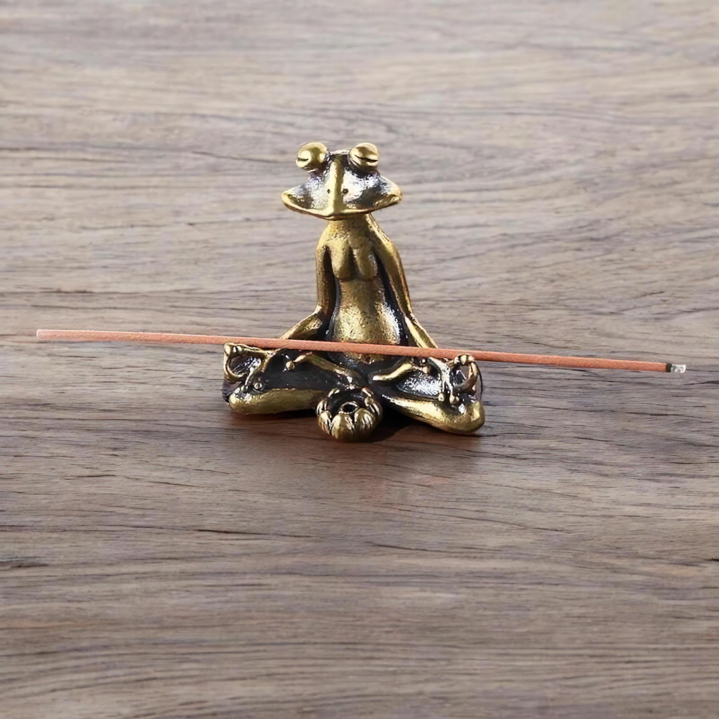 🐸✨ Frog Incense Stick Holder – Perfect Holiday & Special Occasion Gift!