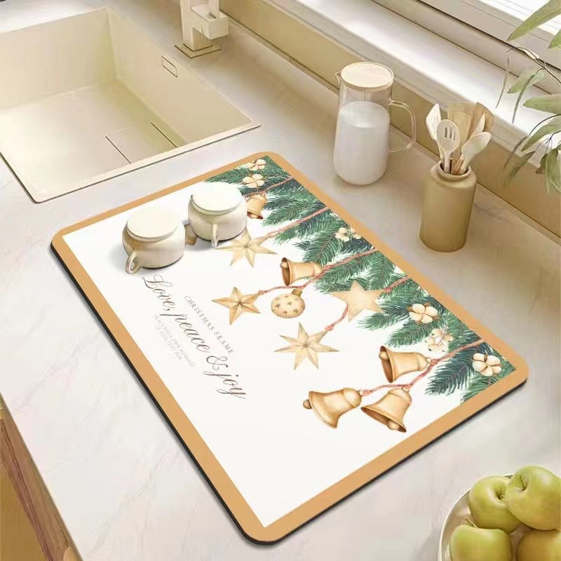 🎁 Perfect Gift for Mom! 💝 Kitchen Super Absorbent Draining Mat – Holiday & Special Occasion Ready (Buy 2 Get Free Shipping)