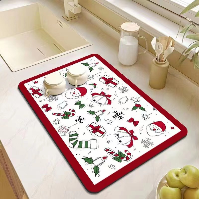 🎁 Perfect Gift for Mom! 💝 Kitchen Super Absorbent Draining Mat – Holiday & Special Occasion Ready (Buy 2 Get Free Shipping)