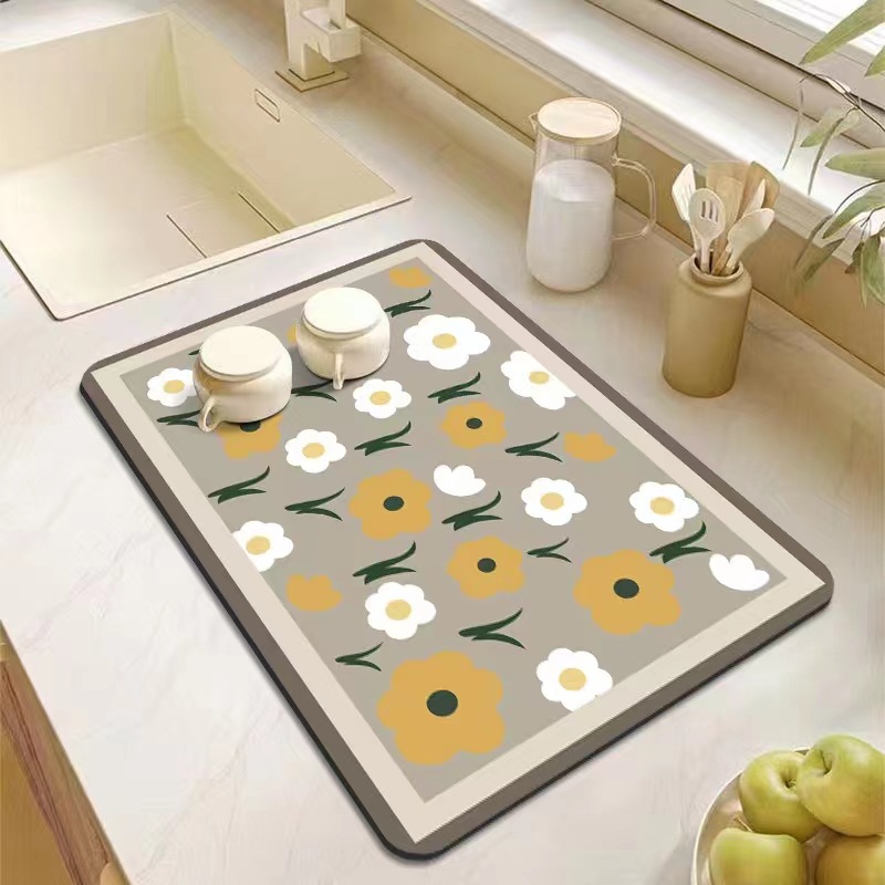 🎁 Perfect Gift for Mom! 💝 Kitchen Super Absorbent Draining Mat – Holiday & Special Occasion Ready (Buy 2 Get Free Shipping)