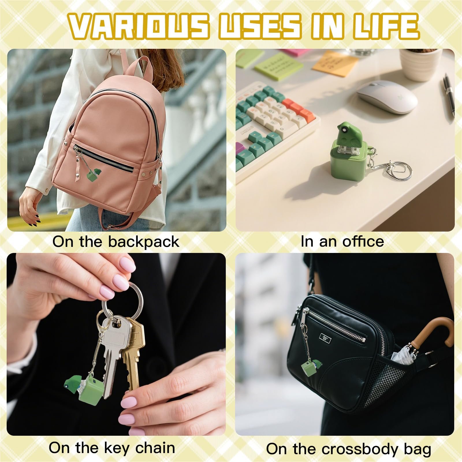 ๐ Perfect Gift Rechargeable Frog Croaking Keychain - Fun Present for Holidays & Special Occasions ๐ธ