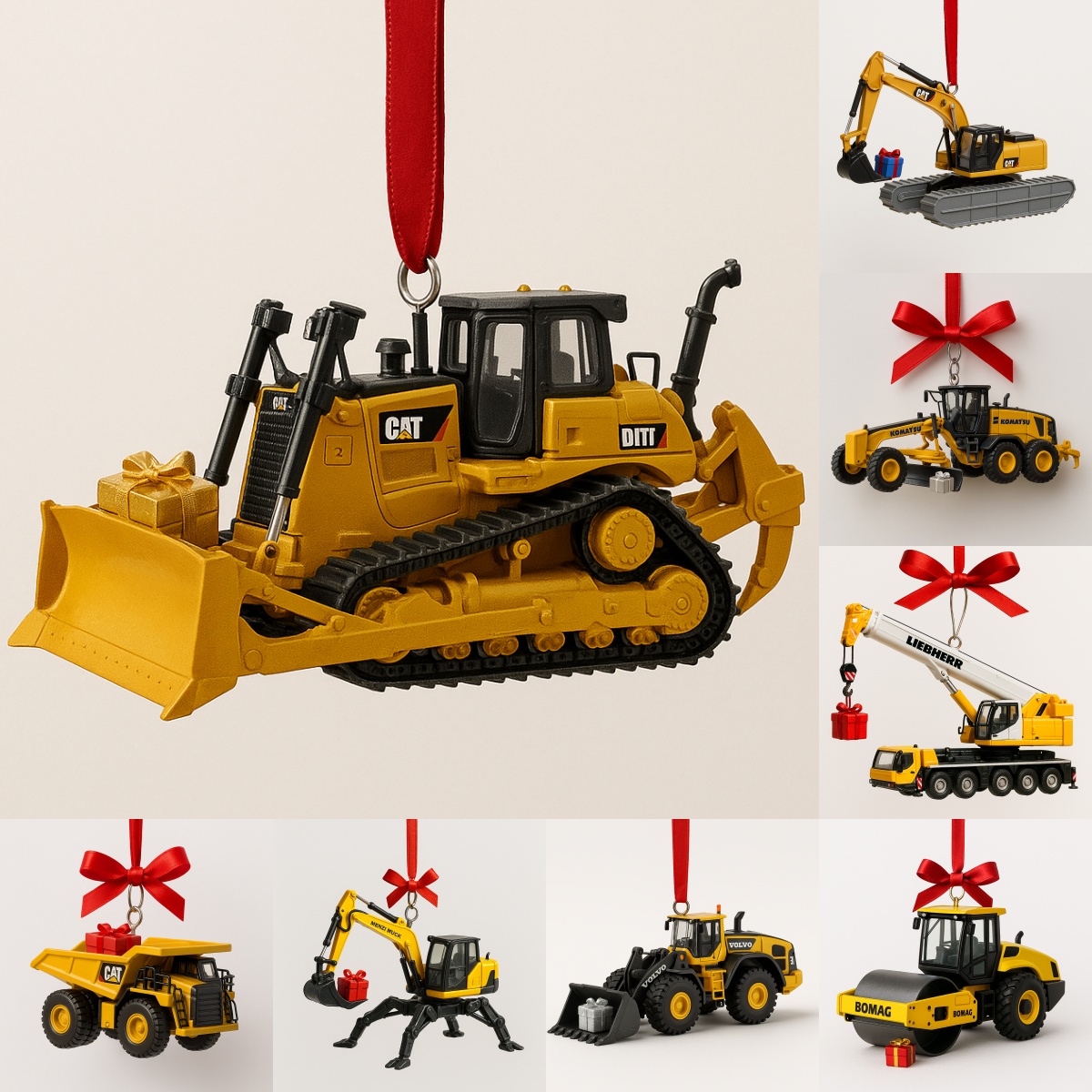 🎁Heavy Equipment Advent Calendar 2025 · 24 Die-Cast Toy Trucks · Perfect Holiday Gift for Kids & Collectors! 🚜