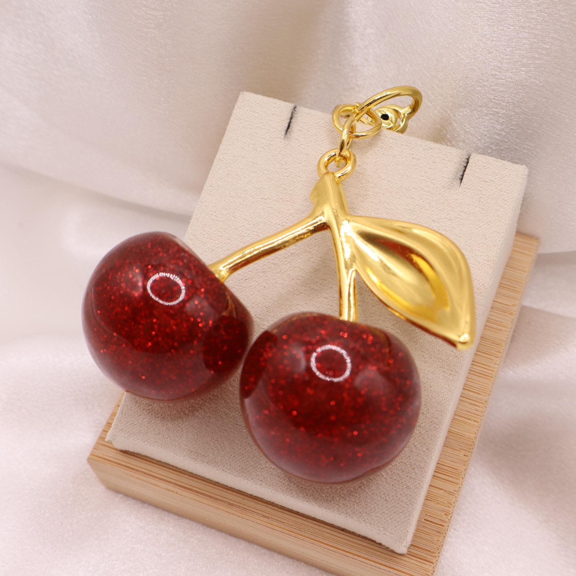 🎁✨ Red Cherry Keychain - Perfect Holiday & Special Occasion Gift!