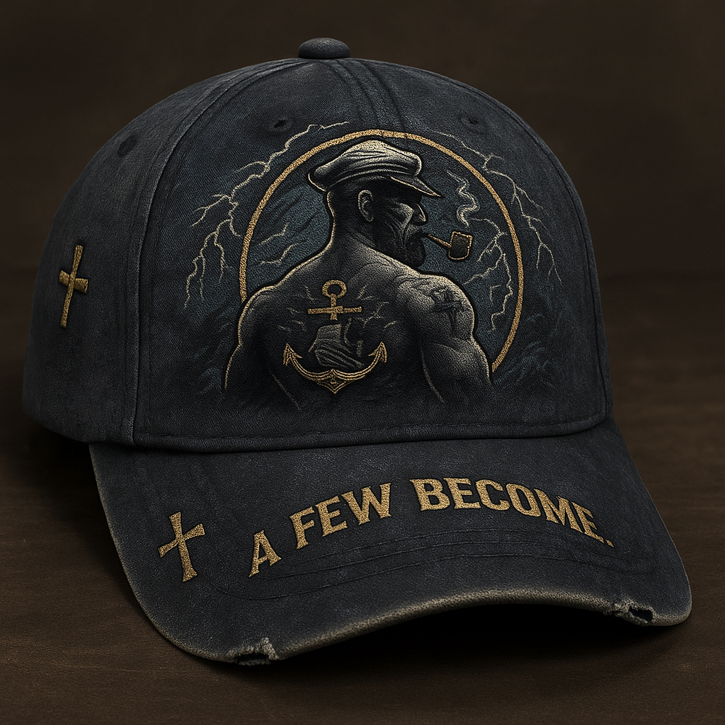 The Few Become – U.S. Navy Sailor Legacy Hat ⚓🎁 | Perfect Gift for Holidays & Special Occasions