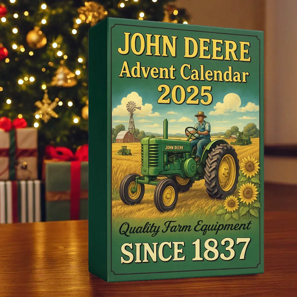 ✨ 24 Days *John Deere Advent Calendar 2025 – Perfect Holiday Gift for Kids & Collectors! 🚜