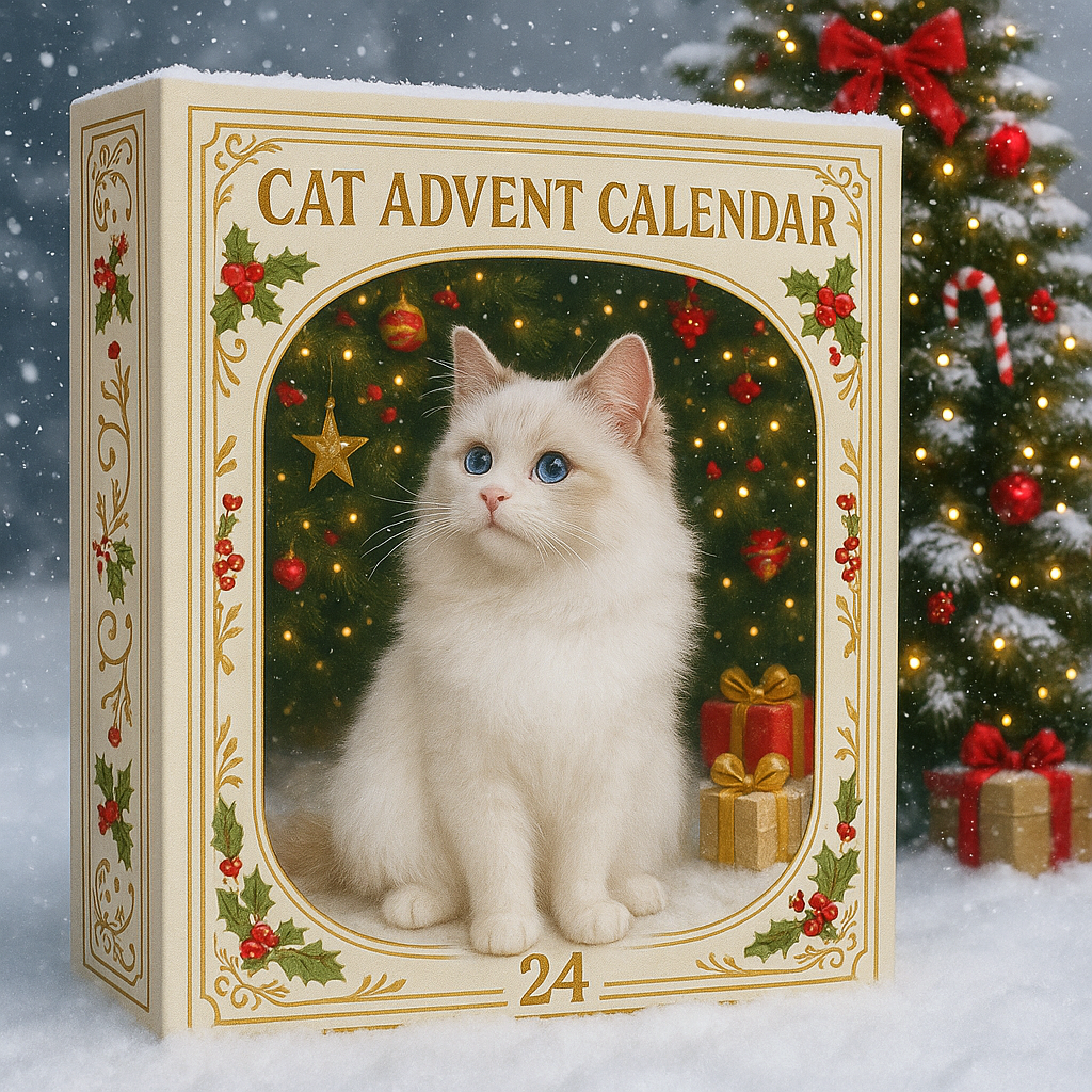 🎁😻Cat Lovers Advent Calendar 2025 - Perfect Holiday Gift for Pet Parents!