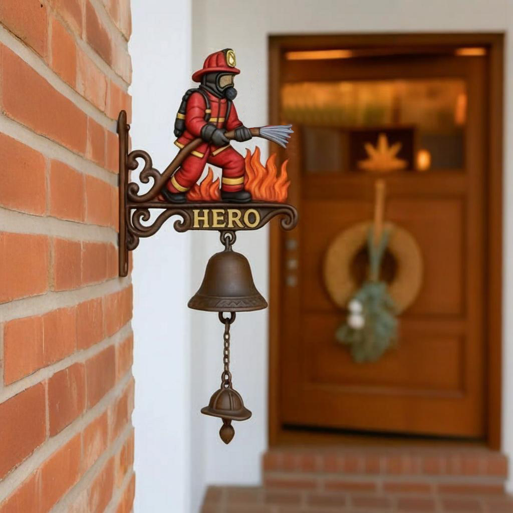 🎁✨ Holiday Gift Idea – Firefighters Tribute Doorbell for Special Occasions