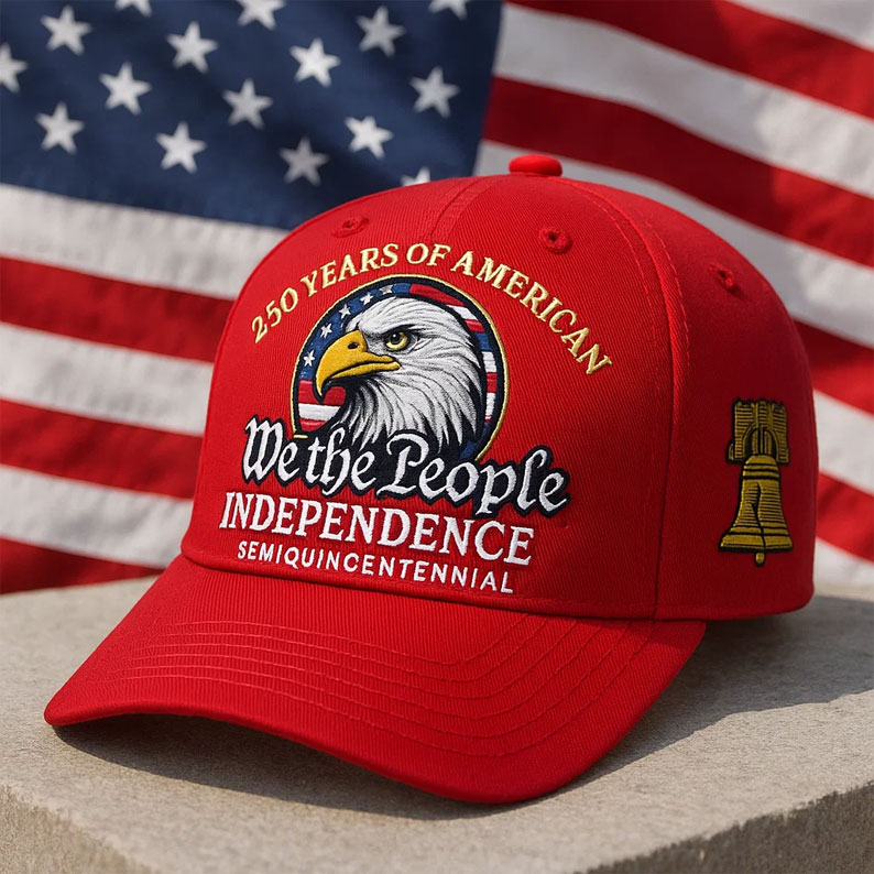 🎁✨ 250 Years of American Independence Cap - Perfect Holiday & Special Occasion Gift! 🇺🇸