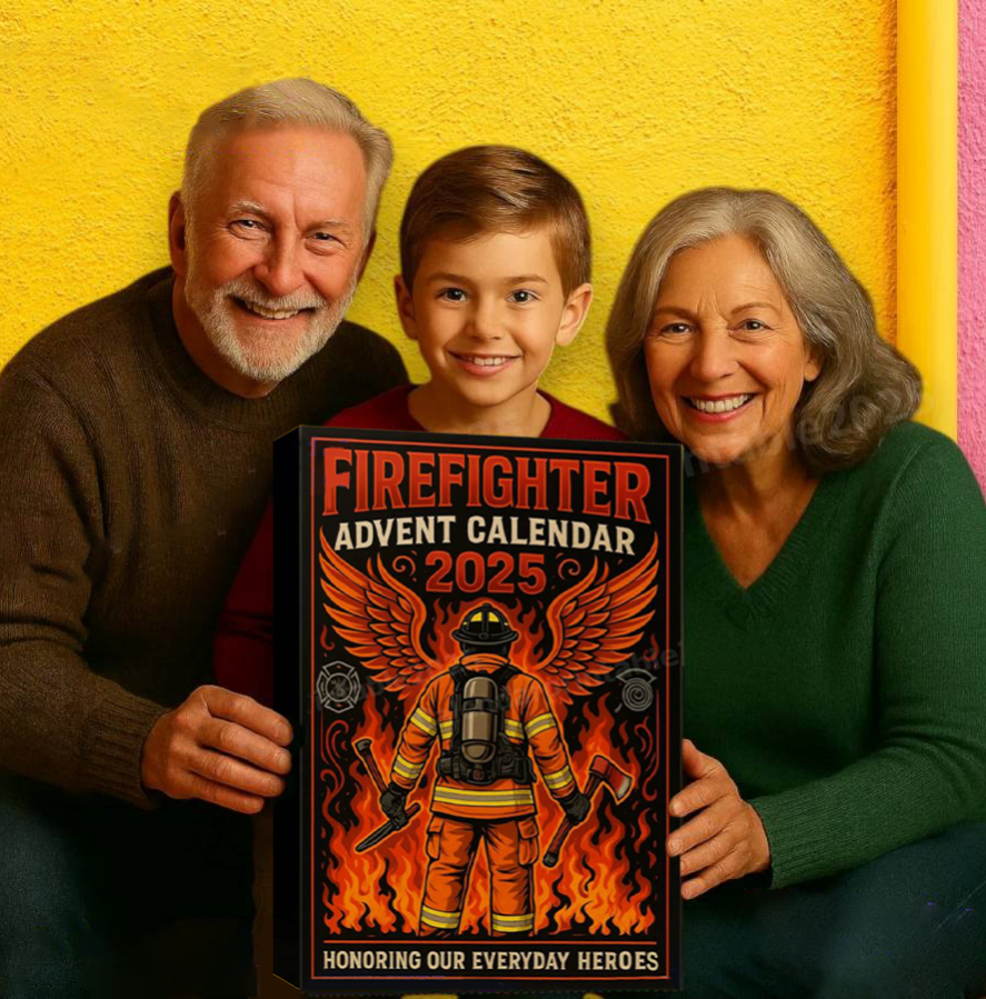 🎁🔥 Firefighter Advent Calendar 2025 – Perfect Holiday & Special Occasion Gift! 🌲🎄