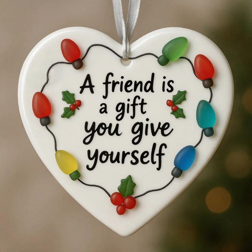 💖 Heart Ornament - Perfect Gift for Friends & Special Occasions 🎁
