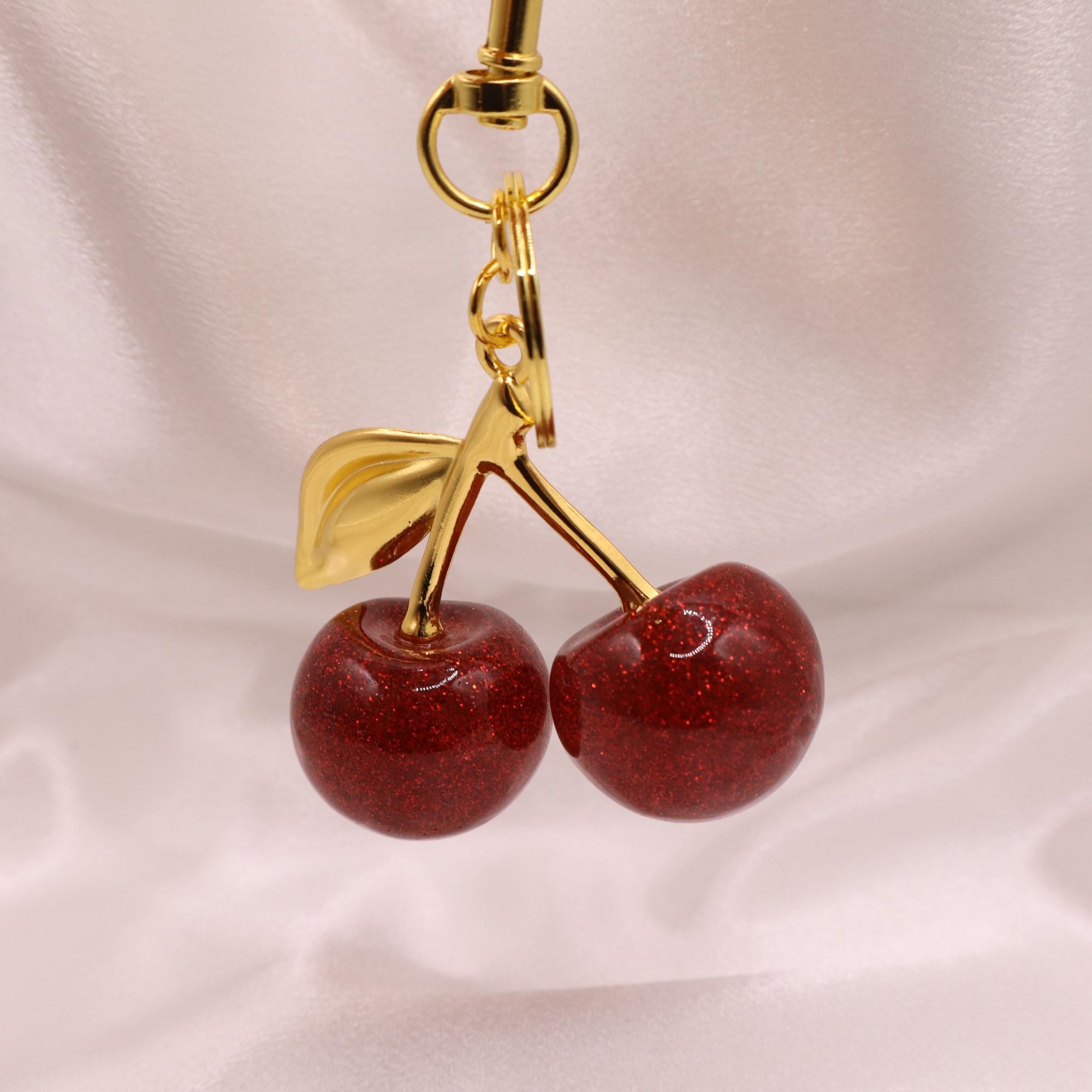🎁✨ Red Cherry Keychain - Perfect Holiday & Special Occasion Gift!
