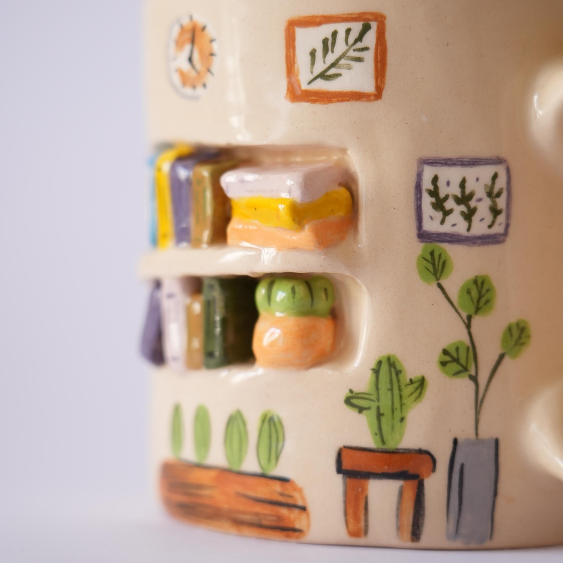 📚✨ Cozy Book Nook Mug – Perfect Gift for Holidays & Book Lovers!