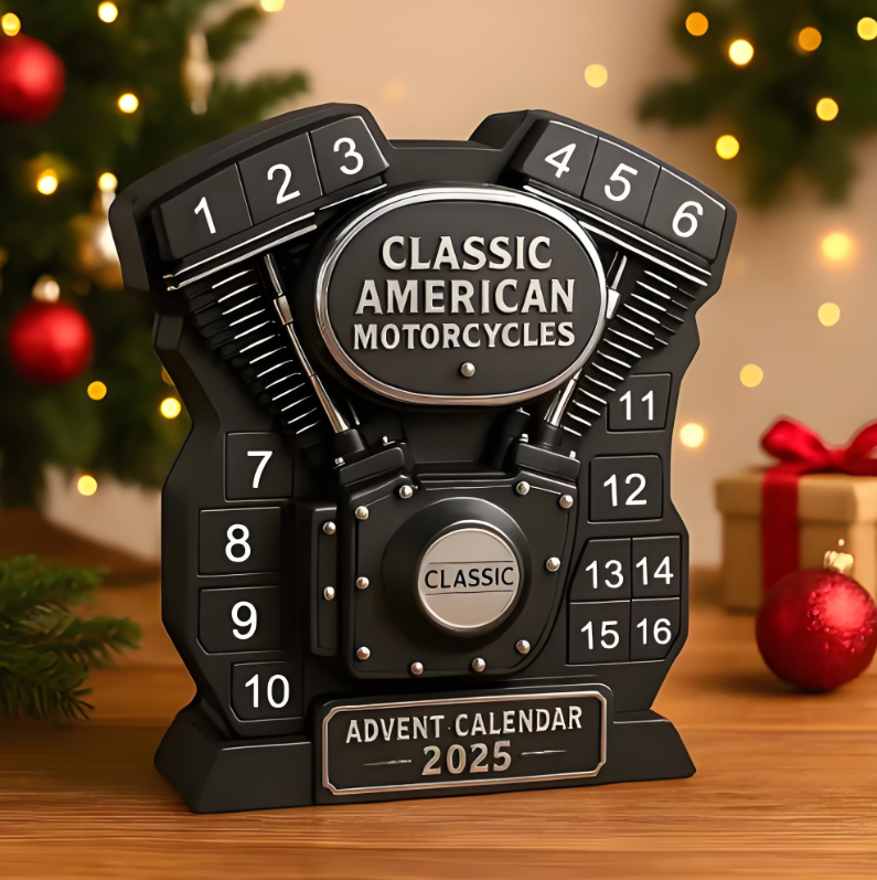🎁 American Motorcycles Advent Calendar 2025 - Perfect Holiday Gift for Motorcycle Lovers 🏍️