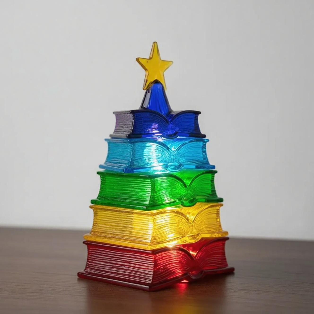 ✨Festive Rainbow Book Light🎄- Perfect Holiday & Gift Occasion Present!