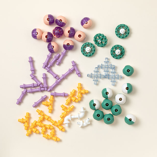 Orbs & Wheels Magnetic Building Set