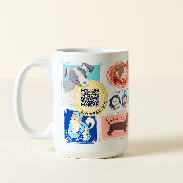 Dog Lover Interactive QR Mug