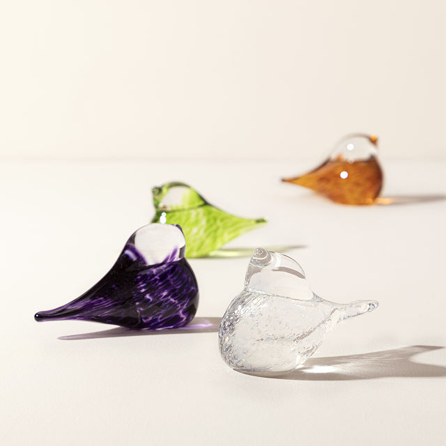 Birthstone Glass Bird