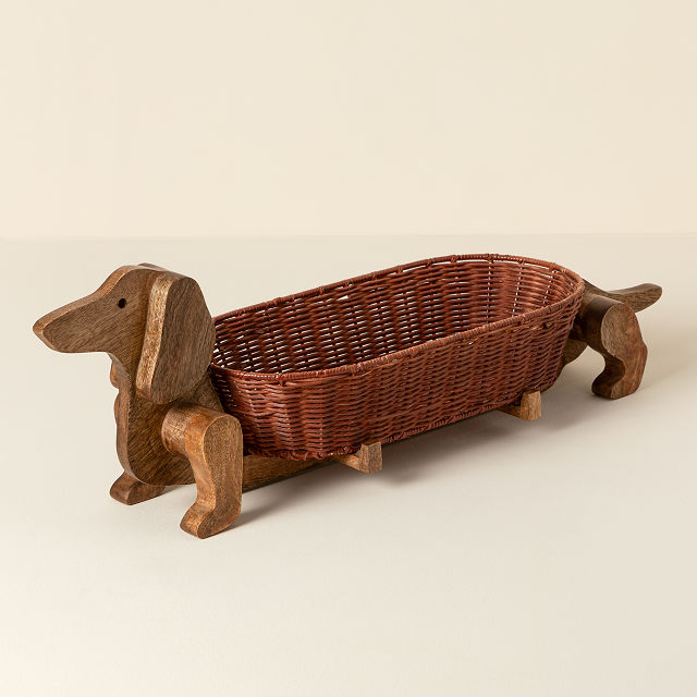 Dachshund Storage Basket