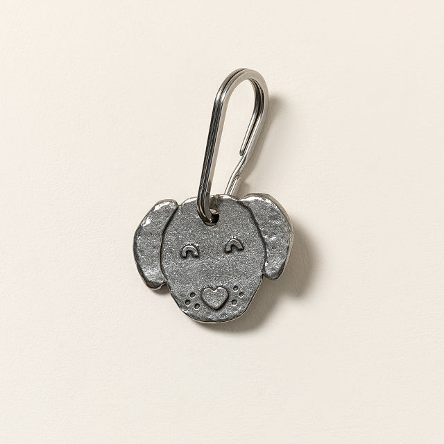 Home is Where My Dog Is Keychain