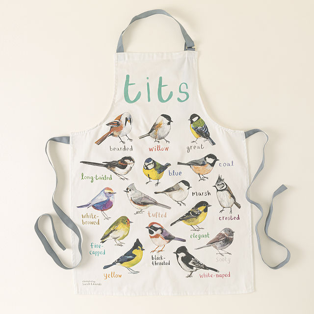 Fowl Language Apron- Tits & Boobies