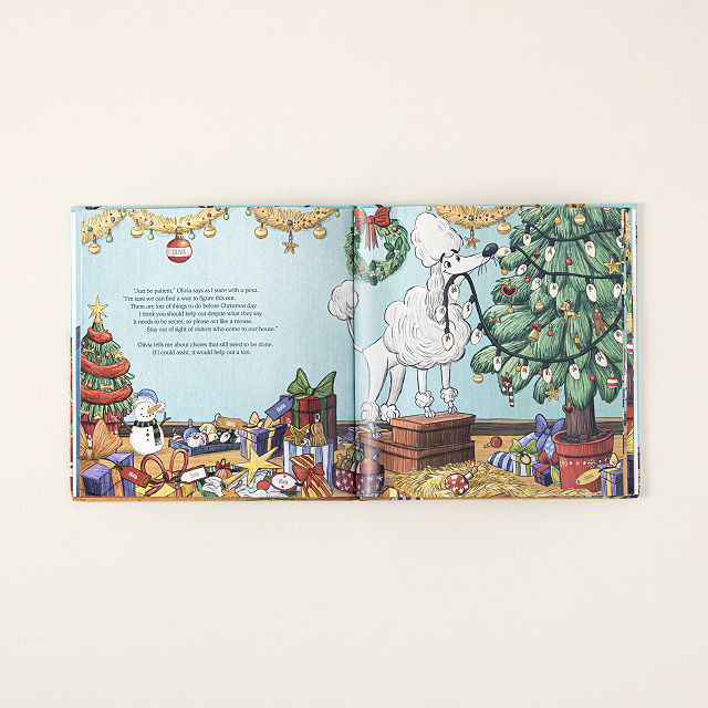 How My Dog Saved Christmas Personalized Book