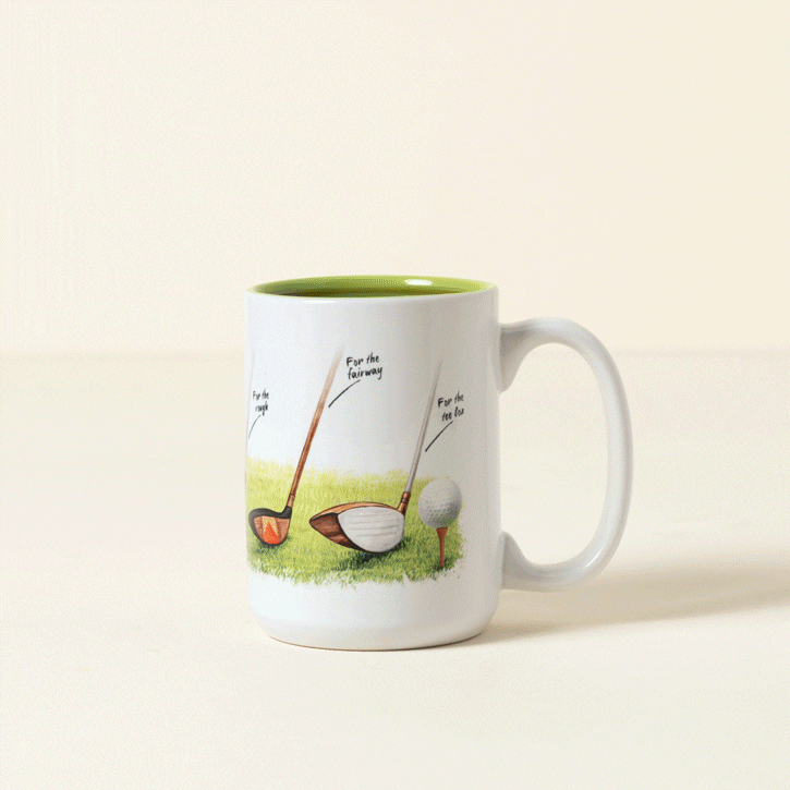 Golf Every Day Interactive QR Mug