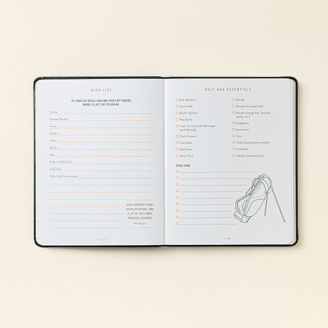 The Ultimate Golf Journal