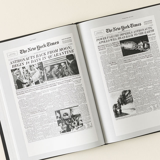 New York Times Custom Space History Book