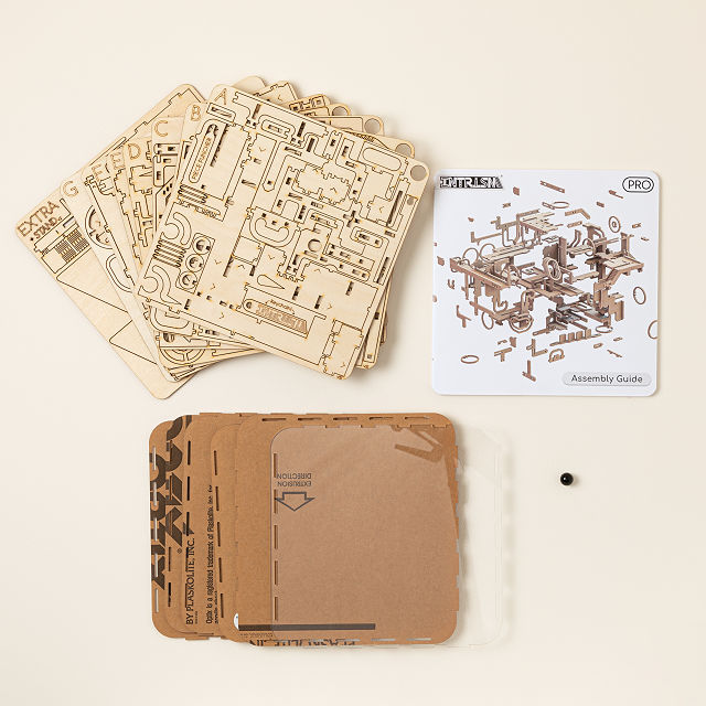 Build Your Own 3D Pro Marble Run Puzzle Cube