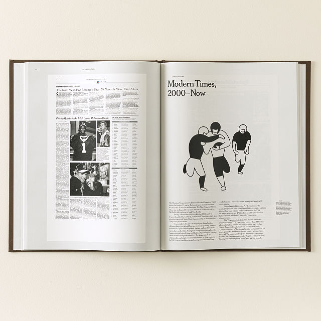 New York Times Custom Football Book