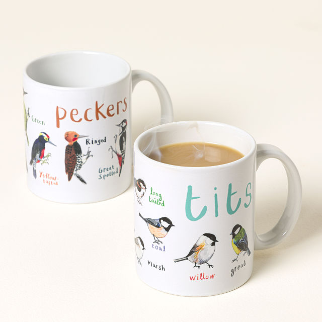Fowl Language Mug - Tits & Boobies