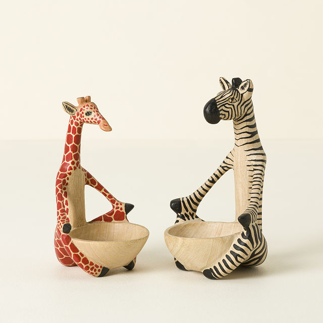 Meditating Animal Jewelry Tray