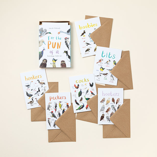 Fowl Language Greeting Card - Set of 8